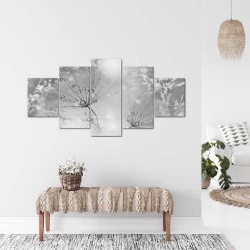 Wandbilder Wohnzimmer XXL Pusteblume Moderne Bild Gräser
